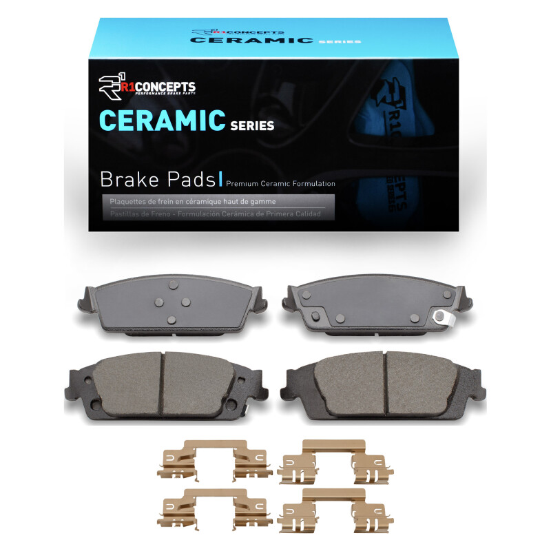 Cadillac Escalade Brake Pads - Rear - R1 Concepts - R1 Ceramic - `07-`20